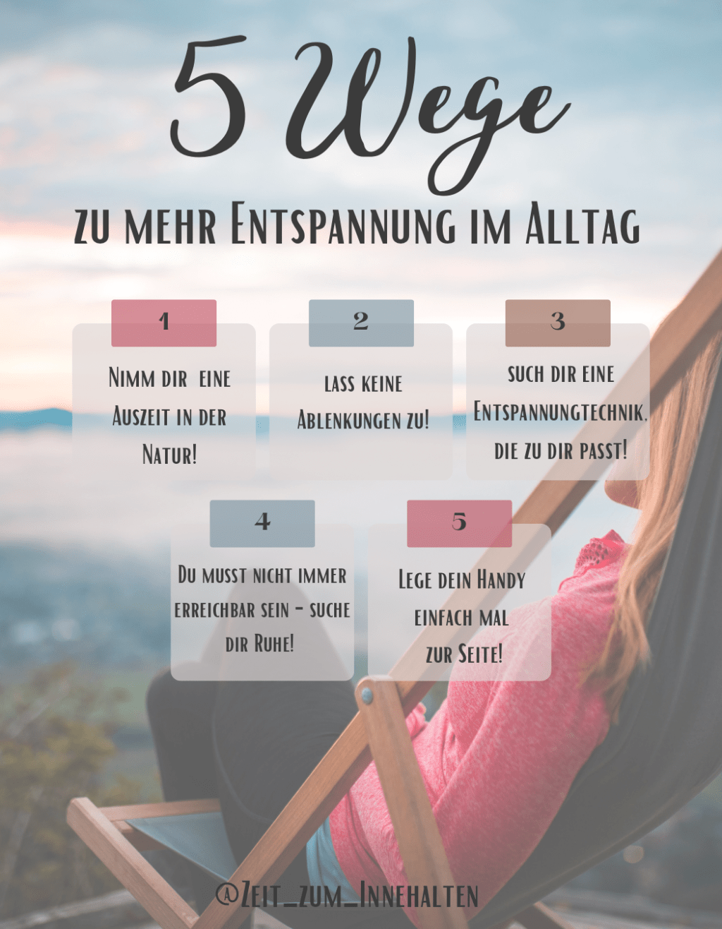 5 Wege zu mehr Entspannung im&nbsp;Alltag